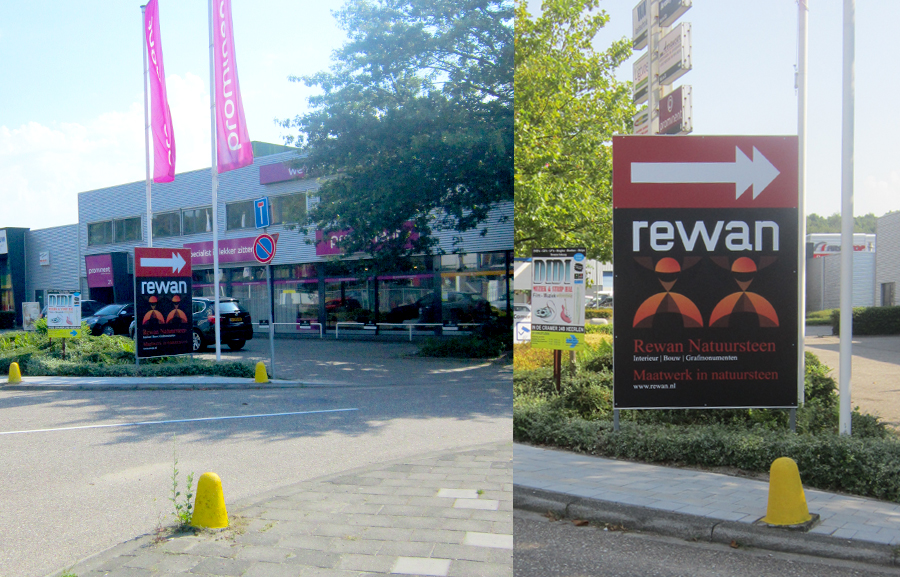 Rewan bewegwijzering